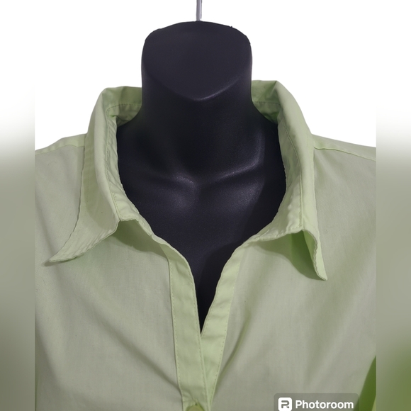 Penmans Pale Green 3/4 Sleeved Button-down Blouse Size 3X - Picture 4 of 10